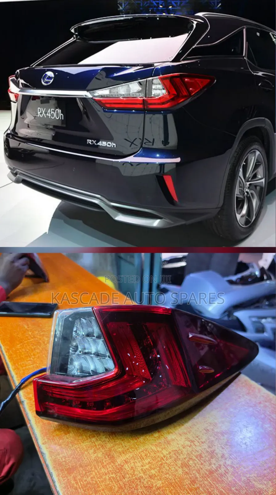 Lexus Rx 350 ,Rx 450h,Rx 300 2015+ New Model Taillight/ Tail Lamp