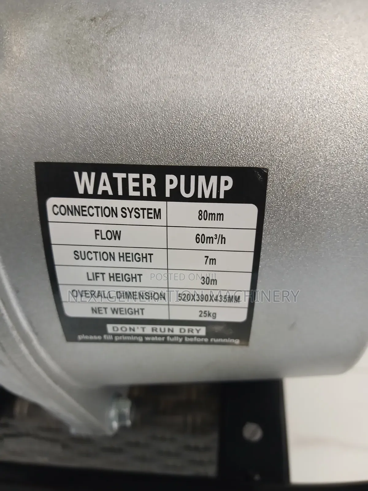 Skygo 3" Water Pump