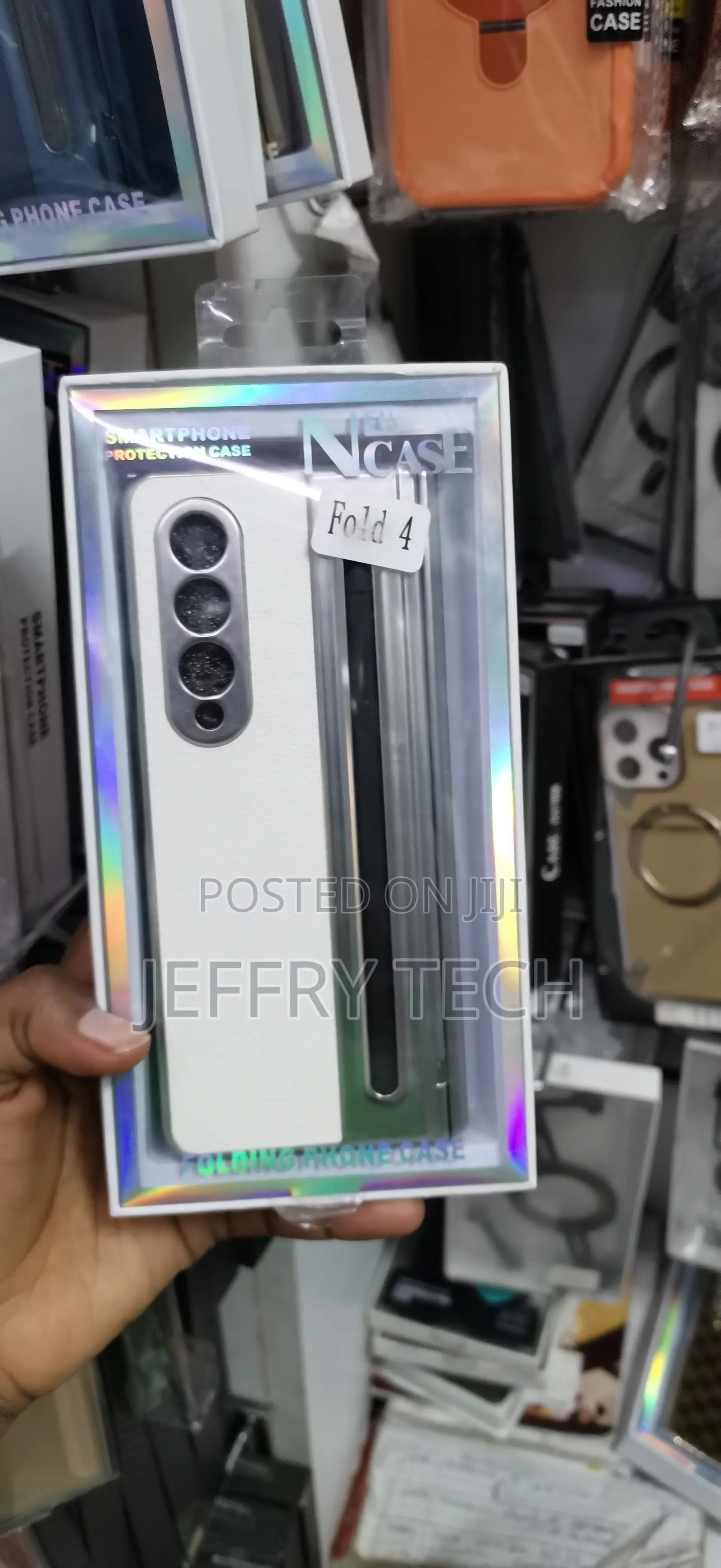 Leather Flip Case for Samsung Galaxy Z Fold 4