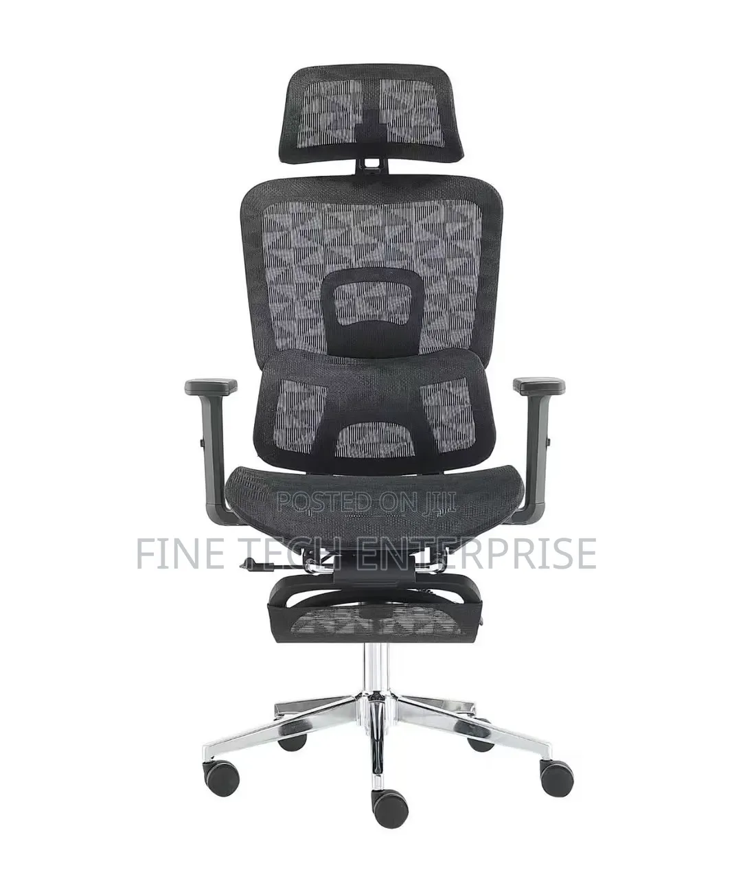 Executive Ergonomic Chair With Headrest Footrest