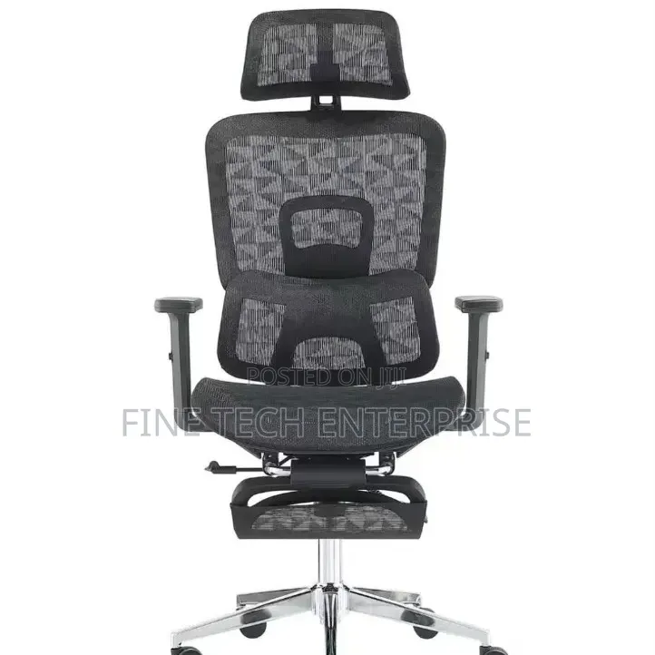 Executive Ergonomic Chair With Headrest Footrest