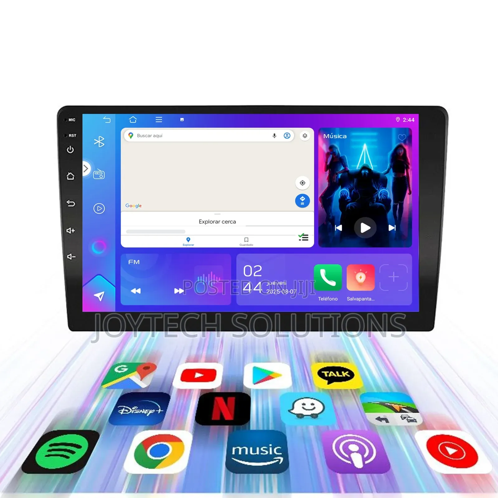 Modern Car Radio 9 Inch Infotainment 4g 16gb Reverse Camer