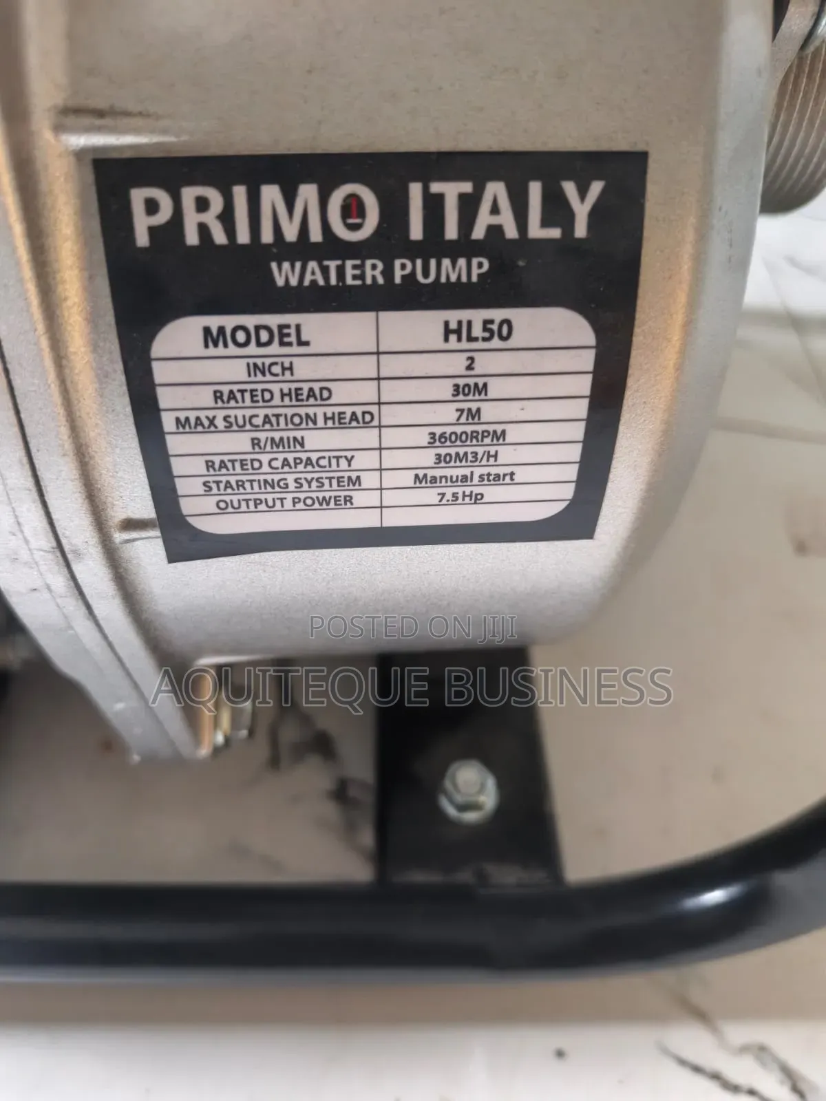 Water Pump - Primo 2"