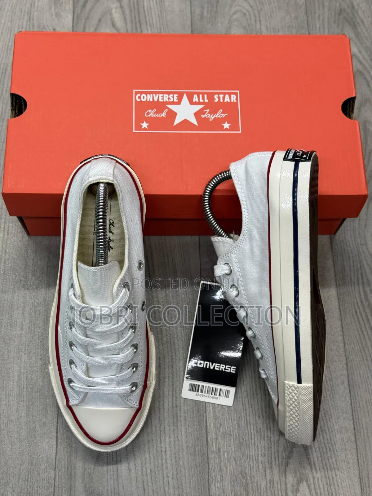 All White Converse Chuck Taylor Low Cut Sneakers