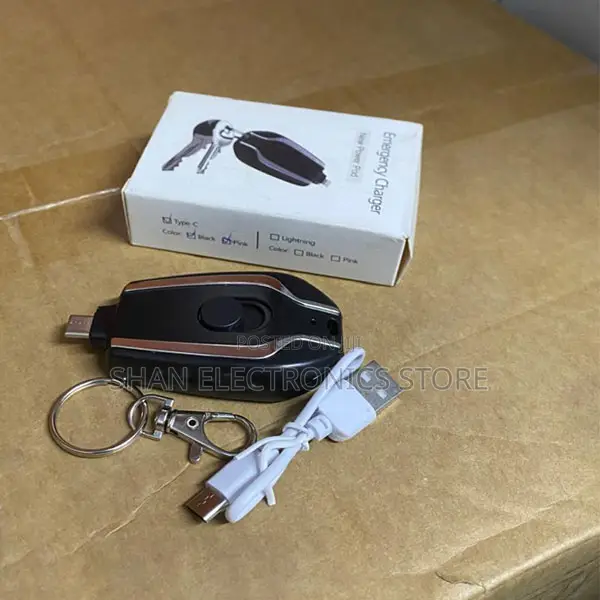 Emergency Ultra-Compact External ✯ Universal Pocket-Sized Keychain