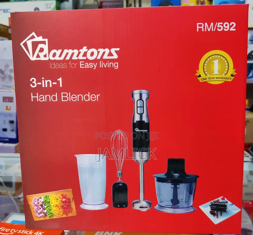 Ramtons RM592 3-in-1 Hand Blender – Bb
