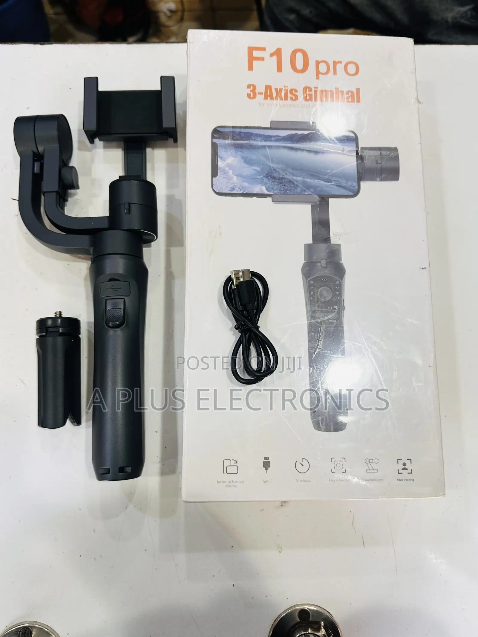F10 3 Axis Gimbal Compact Foldable Video Stabilizer