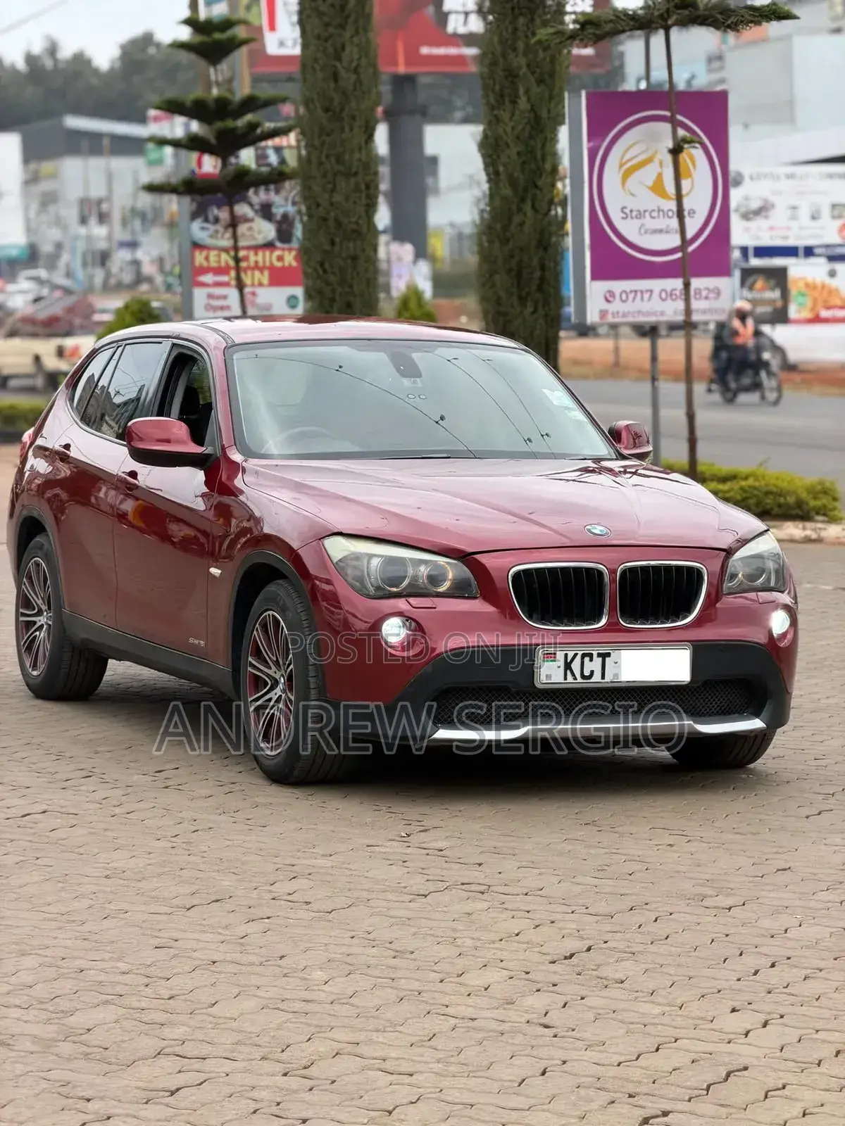 BMW X1 2011 Burgundy