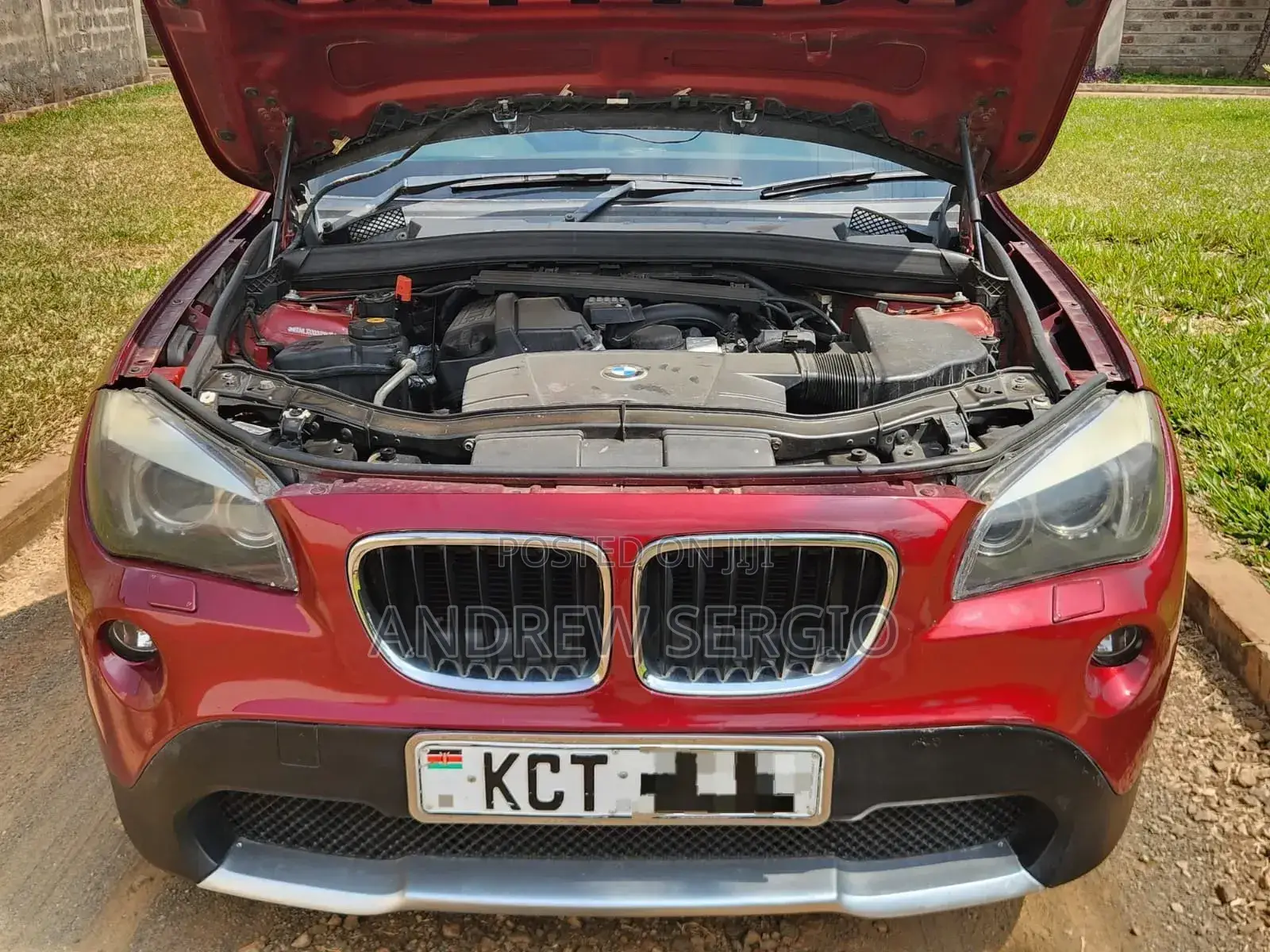 BMW X1 2011 Burgundy