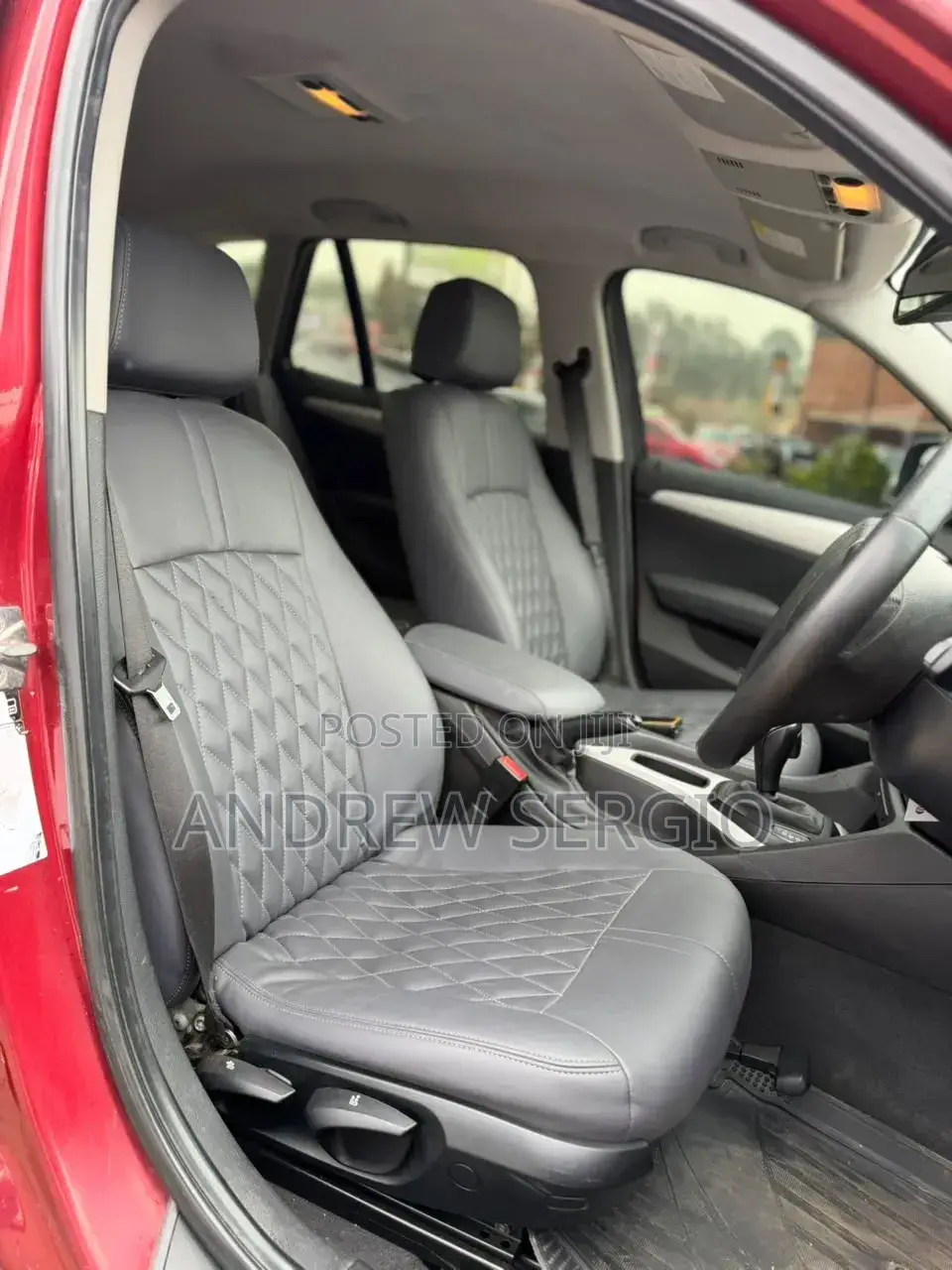 BMW X1 2011 Burgundy