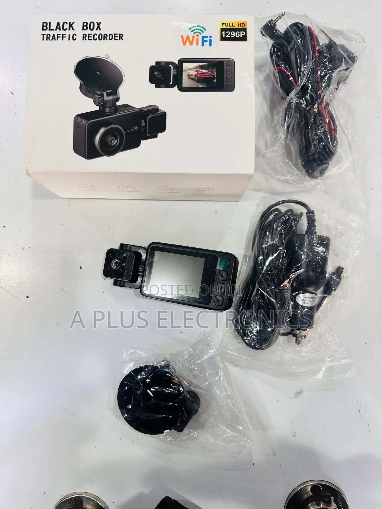 Blackbox Dash Camera 3 Lens S23 1080P Car DVR Night Vision