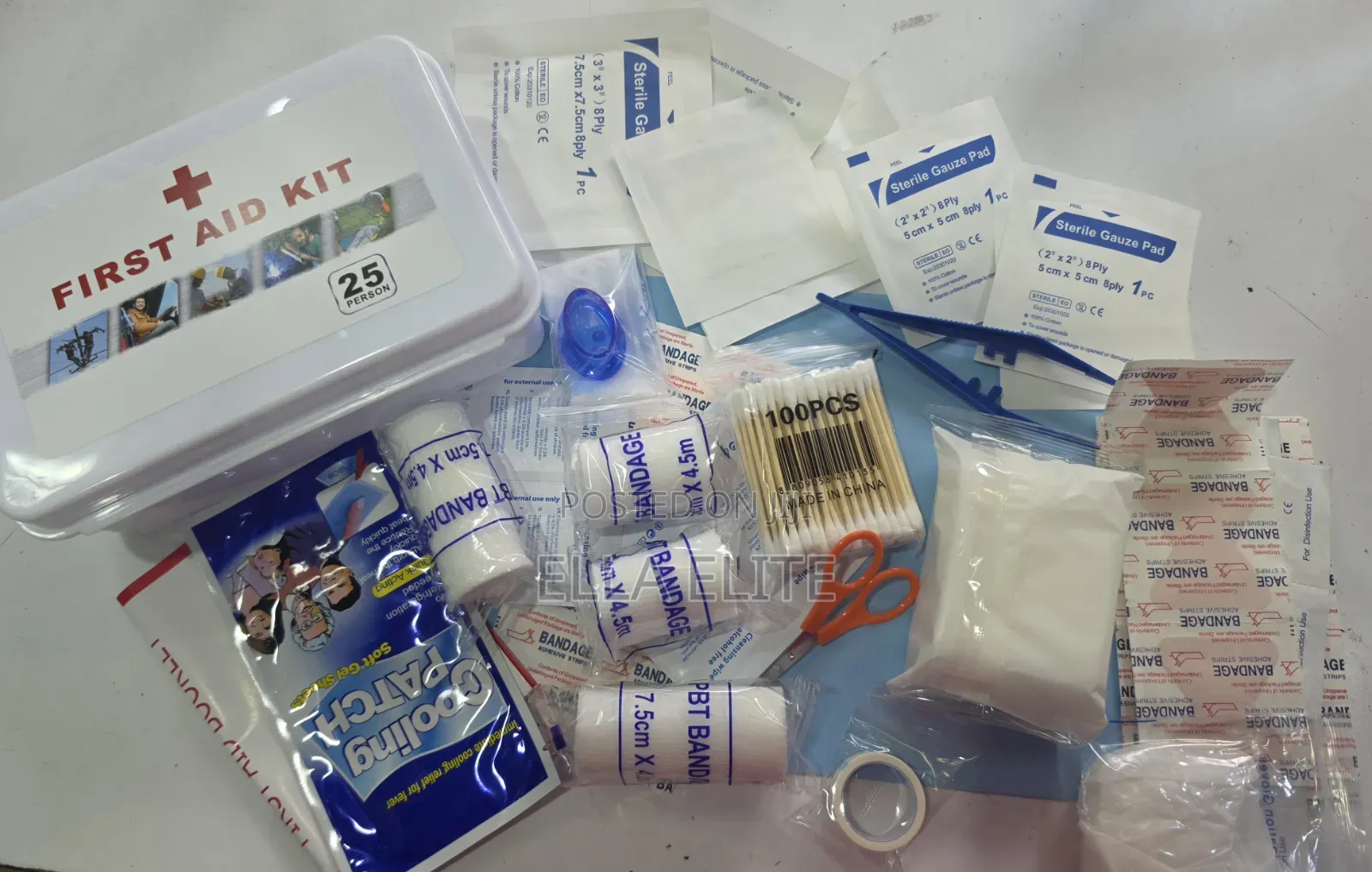 First Aid Kit With 75 Items