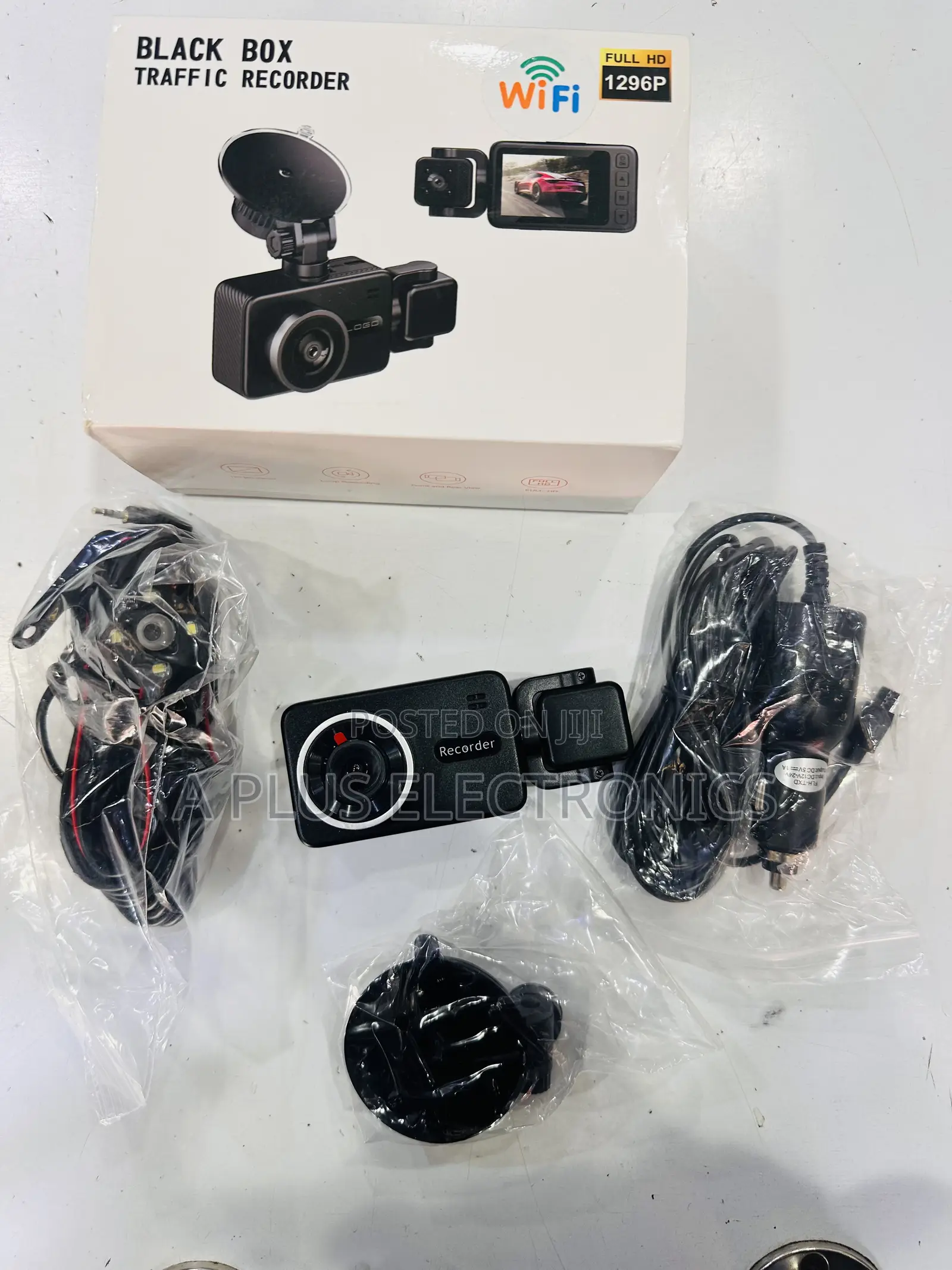 Blackbox Dash Camera 3 Lens S23 Wide Angle Triple Lens Recorder