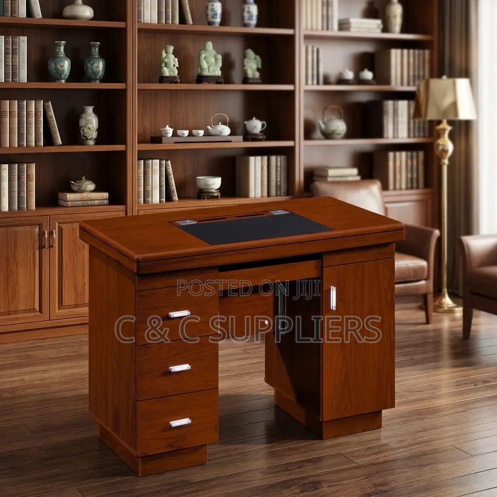 Executive Mahogany Study Table-1200mm