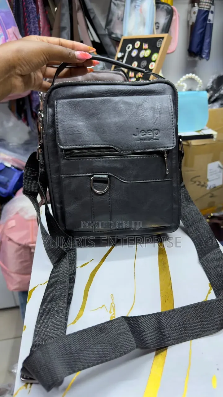 Black Everyday Sling Jeep Shoulder Chest Bag at 1000