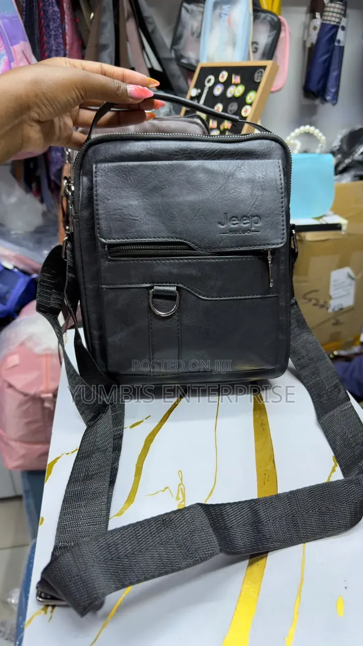Black Everyday Sling Jeep Shoulder Chest Bag at 1000