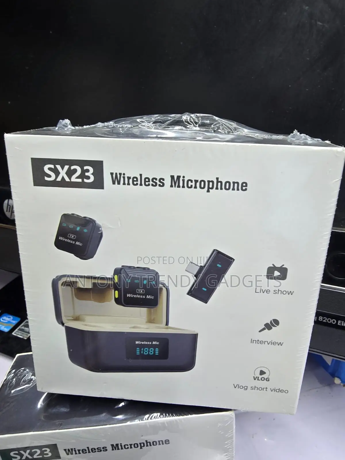 SX23 Noise Reduction Lavalier Mic for YouTube TikTok