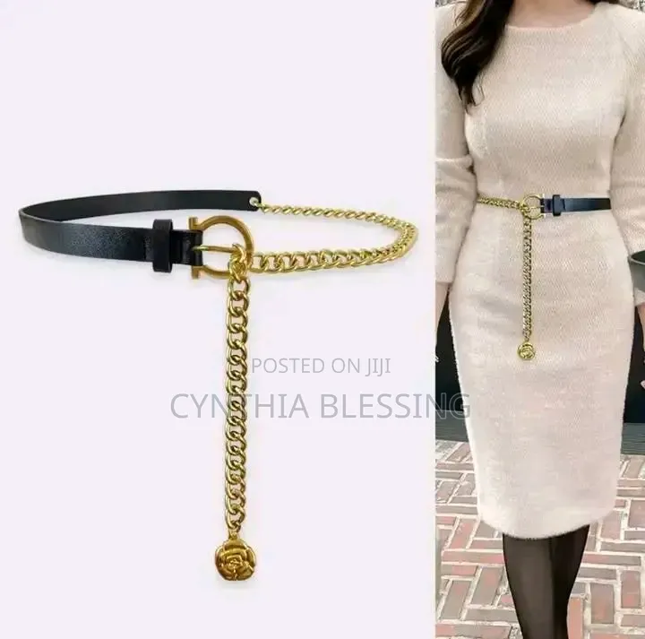 Fashion Waist Belt Metalic