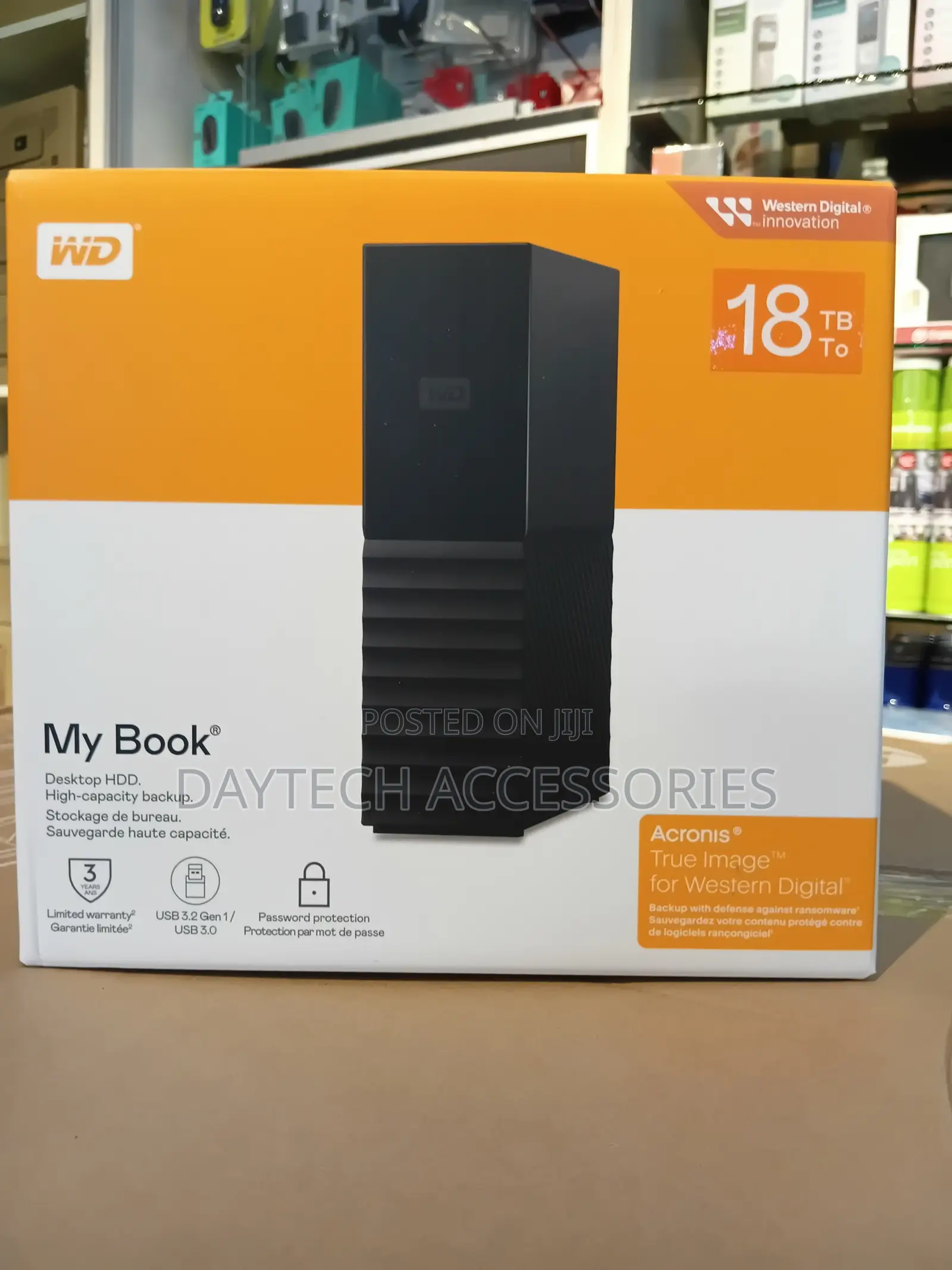 Western Digital 18 TB My Book Desktop Hard Drive