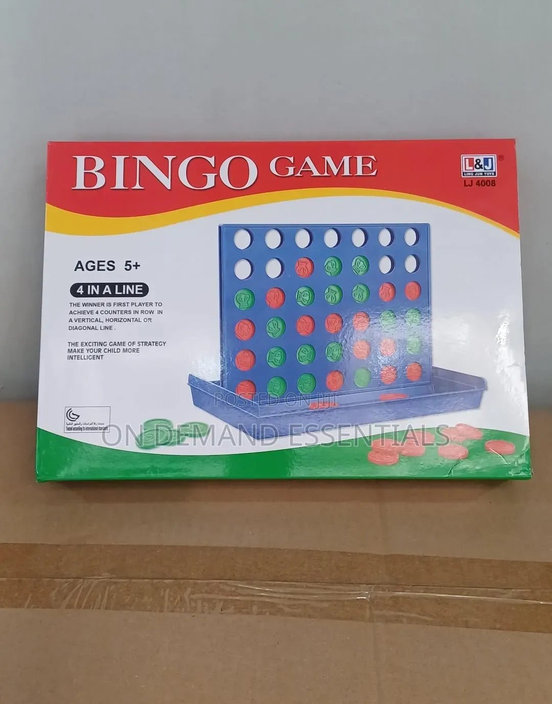 4 Lines Bingo Game