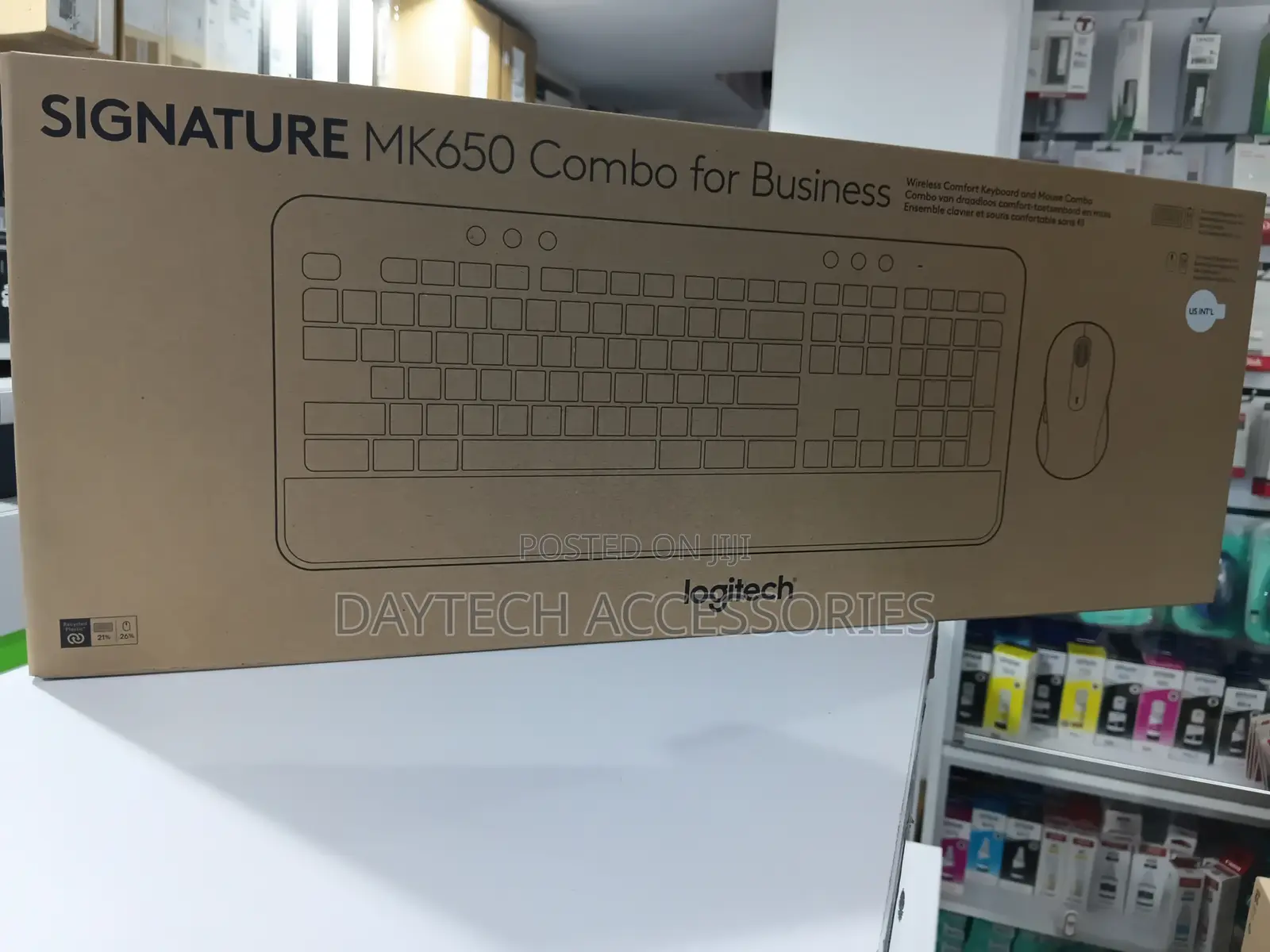 Logitech Signature MK650 Combo for Business Wireless Keyboard Mouse