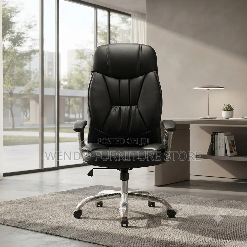 Office Chairs'; Leathered Office Recliner High Backed Chairs