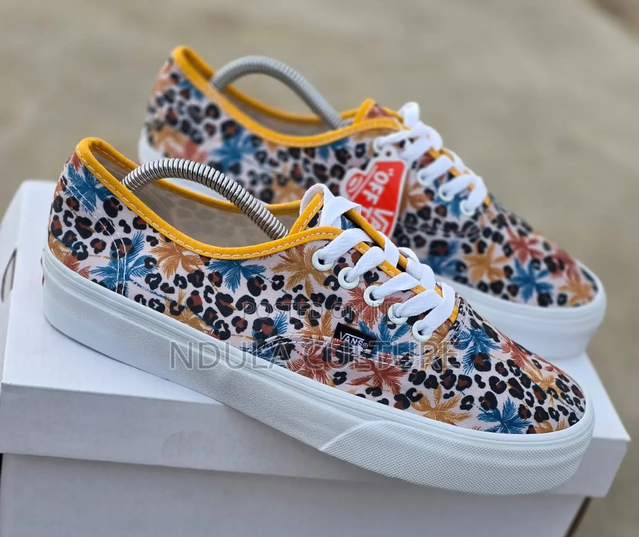 Floral Vans Canvas