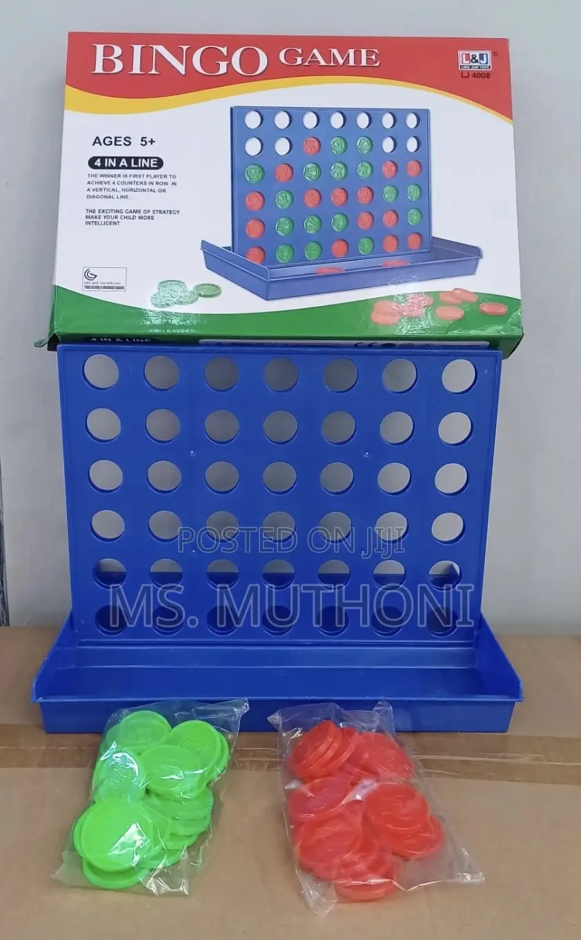 Connect 4 in a Row to Win (Bingo Game )