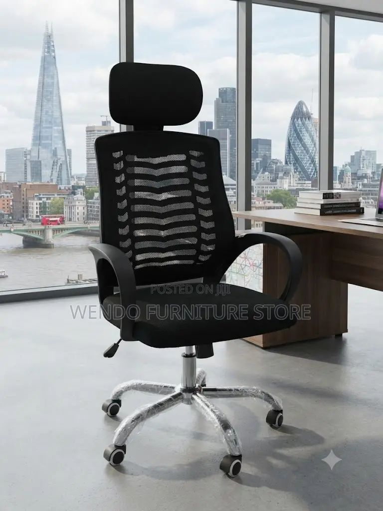 Office Chairs; High Back Ergonomic Recliner Fabric Mesh Office Chairs