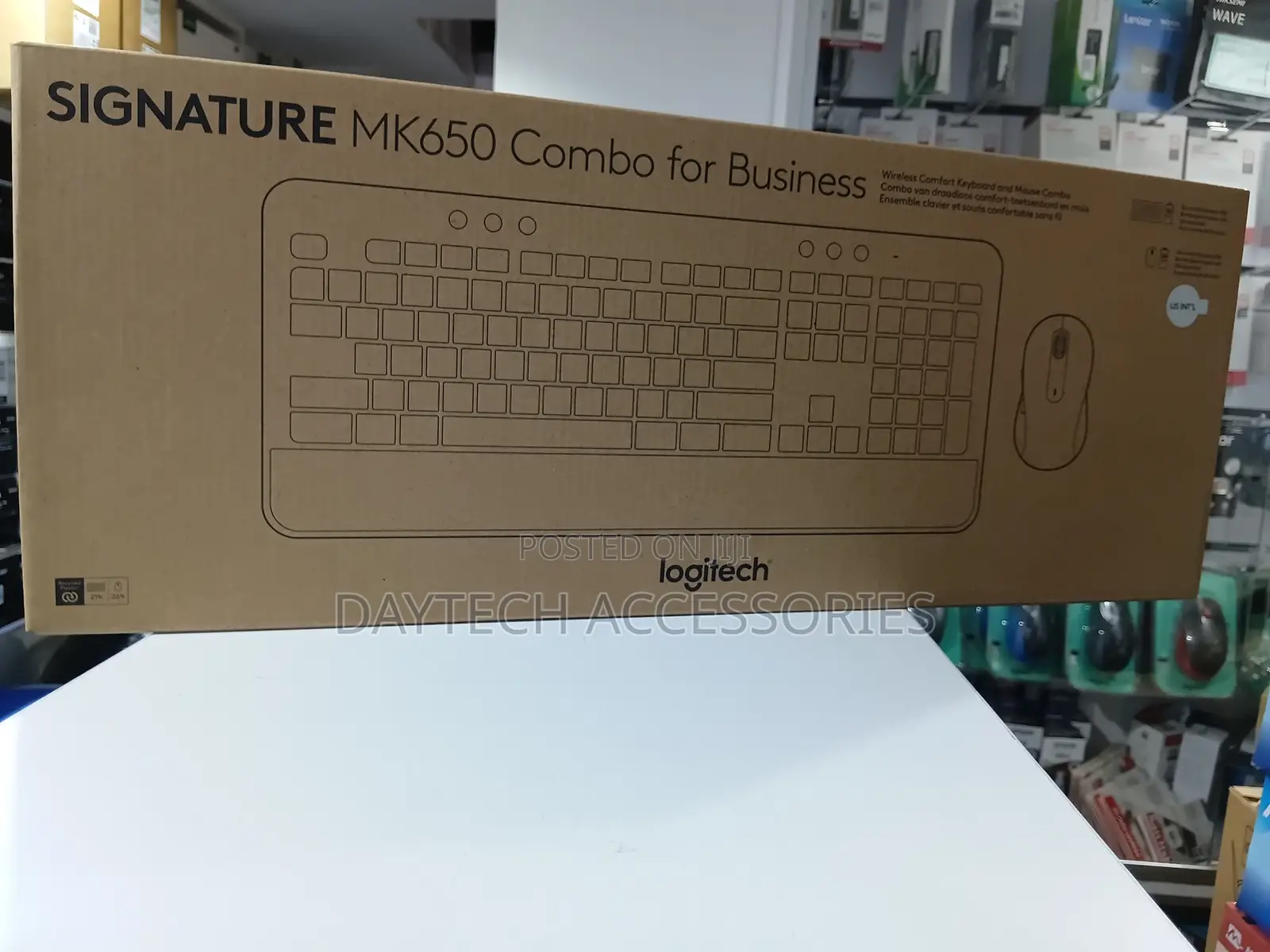 Logitech Signature MK650 Combo Keyboard Mouse for Business