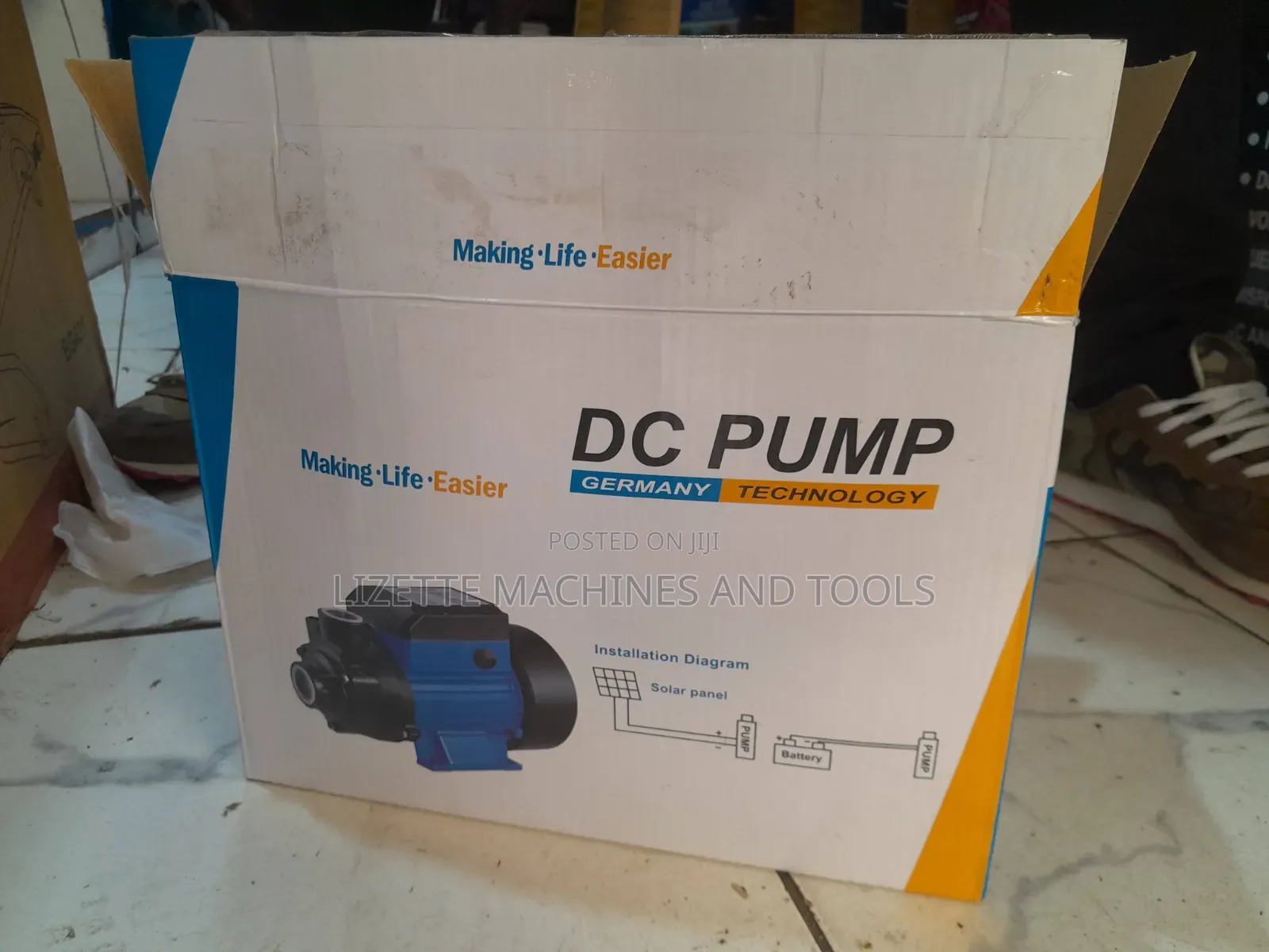 1" Solar Booster Pump 12V