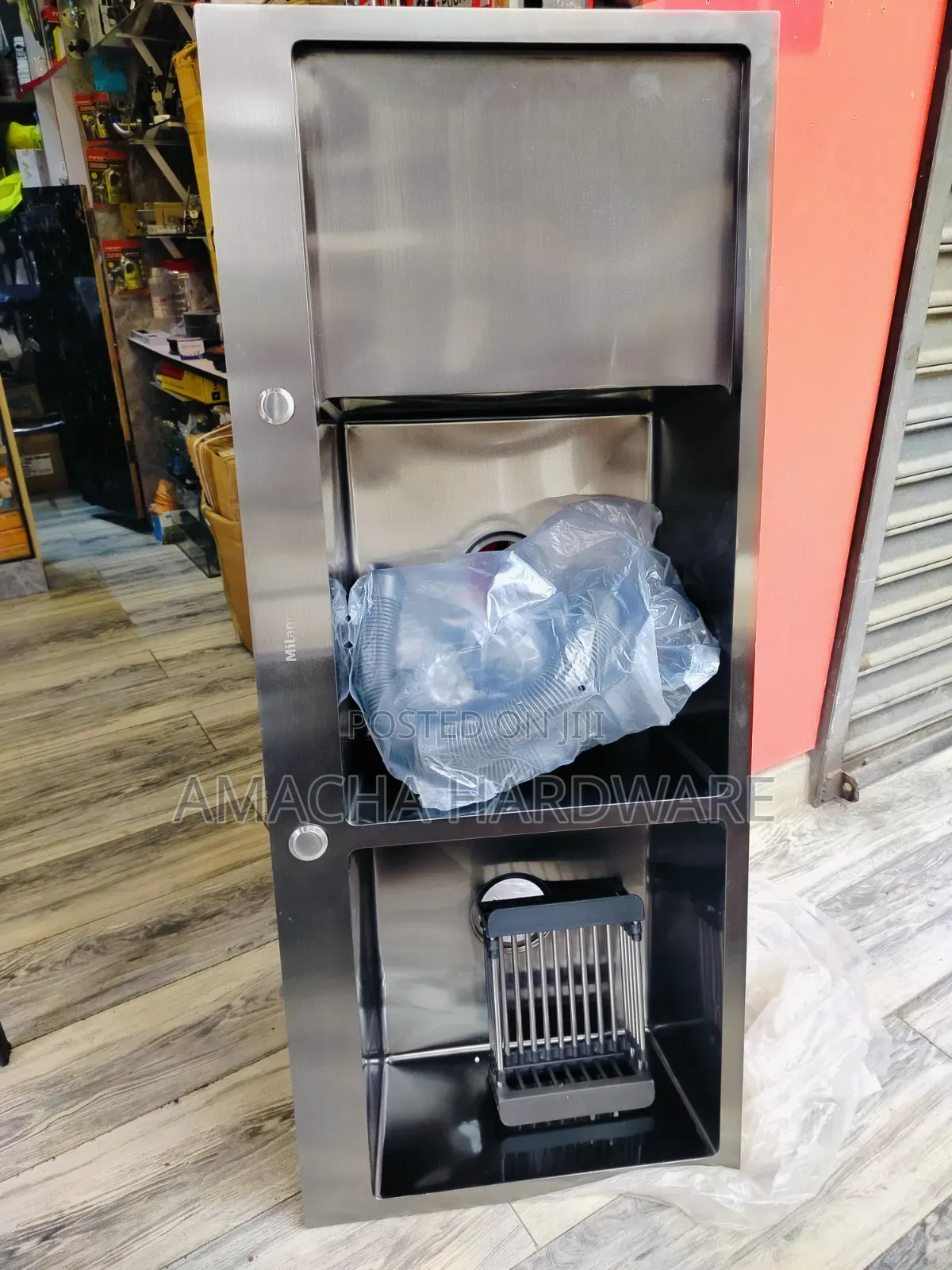 Milano 120×50 Double Bowl,single Drain Sink