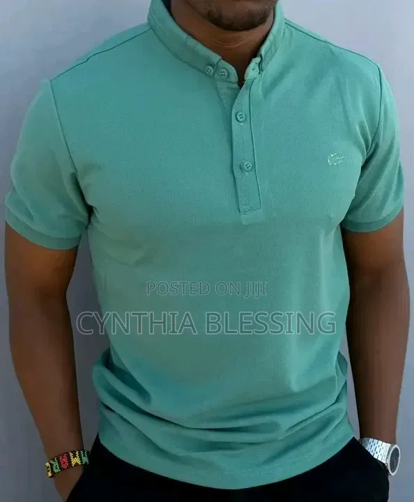 Fashion Men's Quality Brand Tshirts With Collar