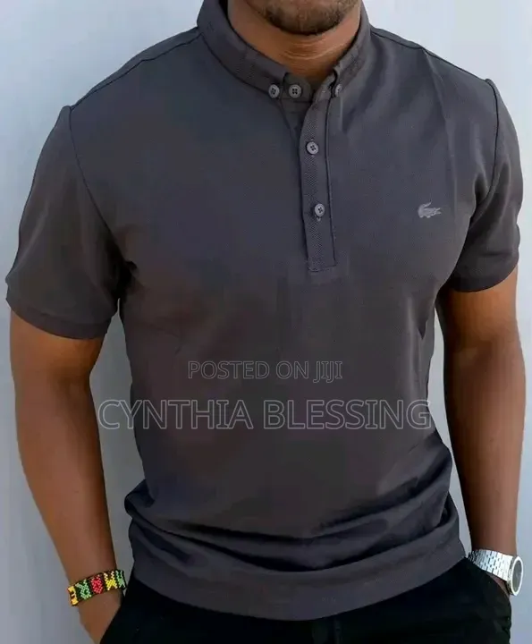 Fashion Men's Quality Brand Tshirts With Collar