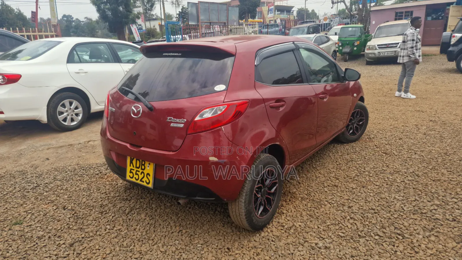 Mazda Demio 2013 Red