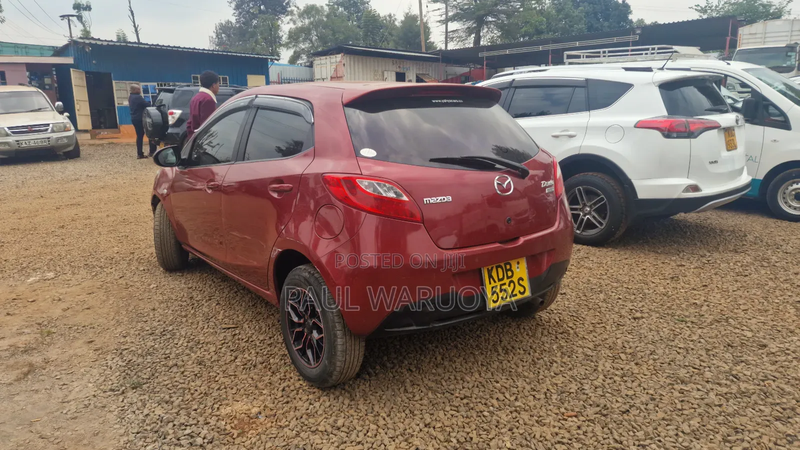 Mazda Demio 2013 Red