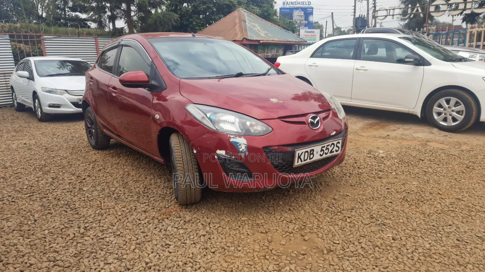 Mazda Demio 2013 Red