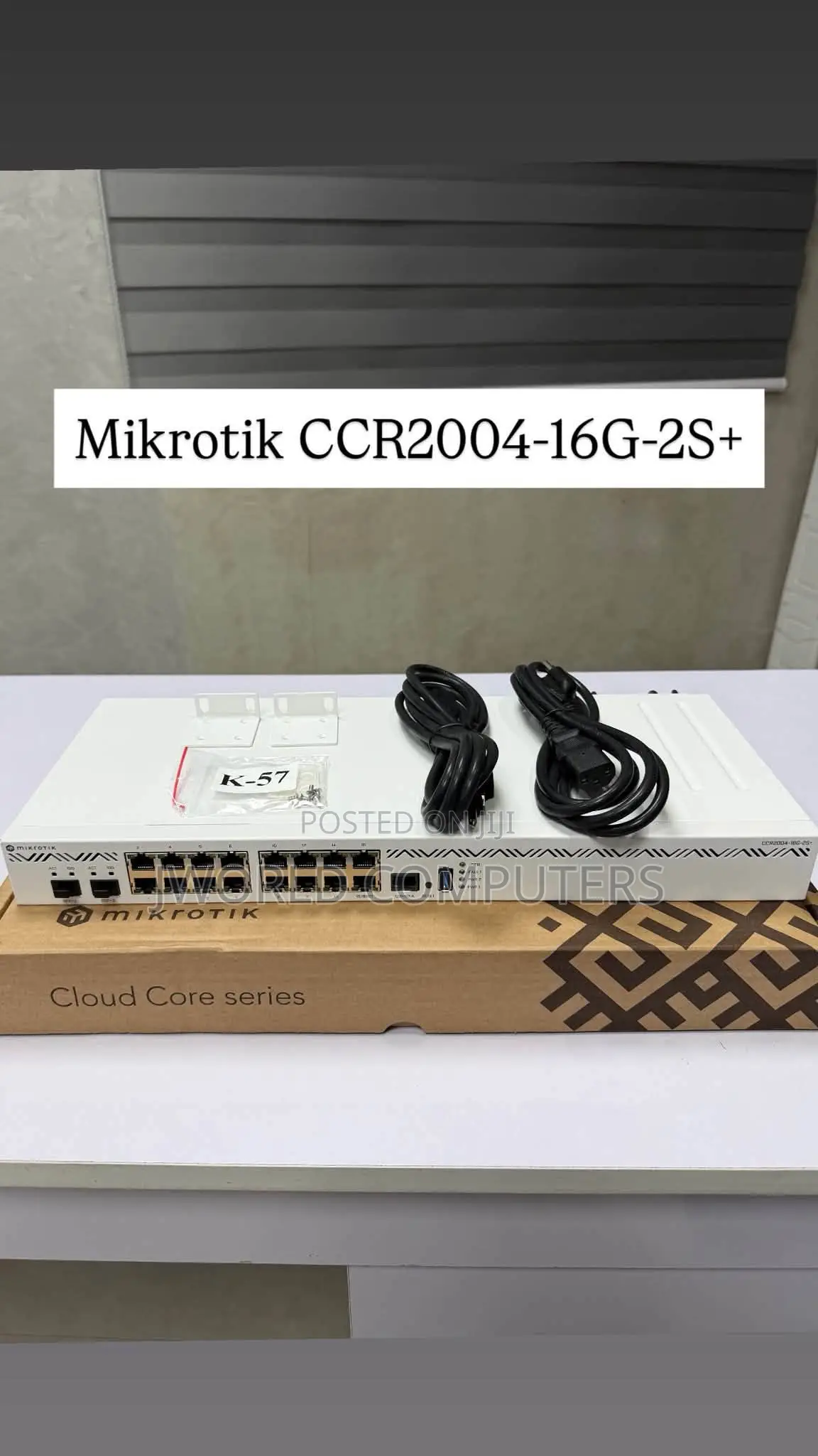 Mikrotik Ccr2004-16g-2s+