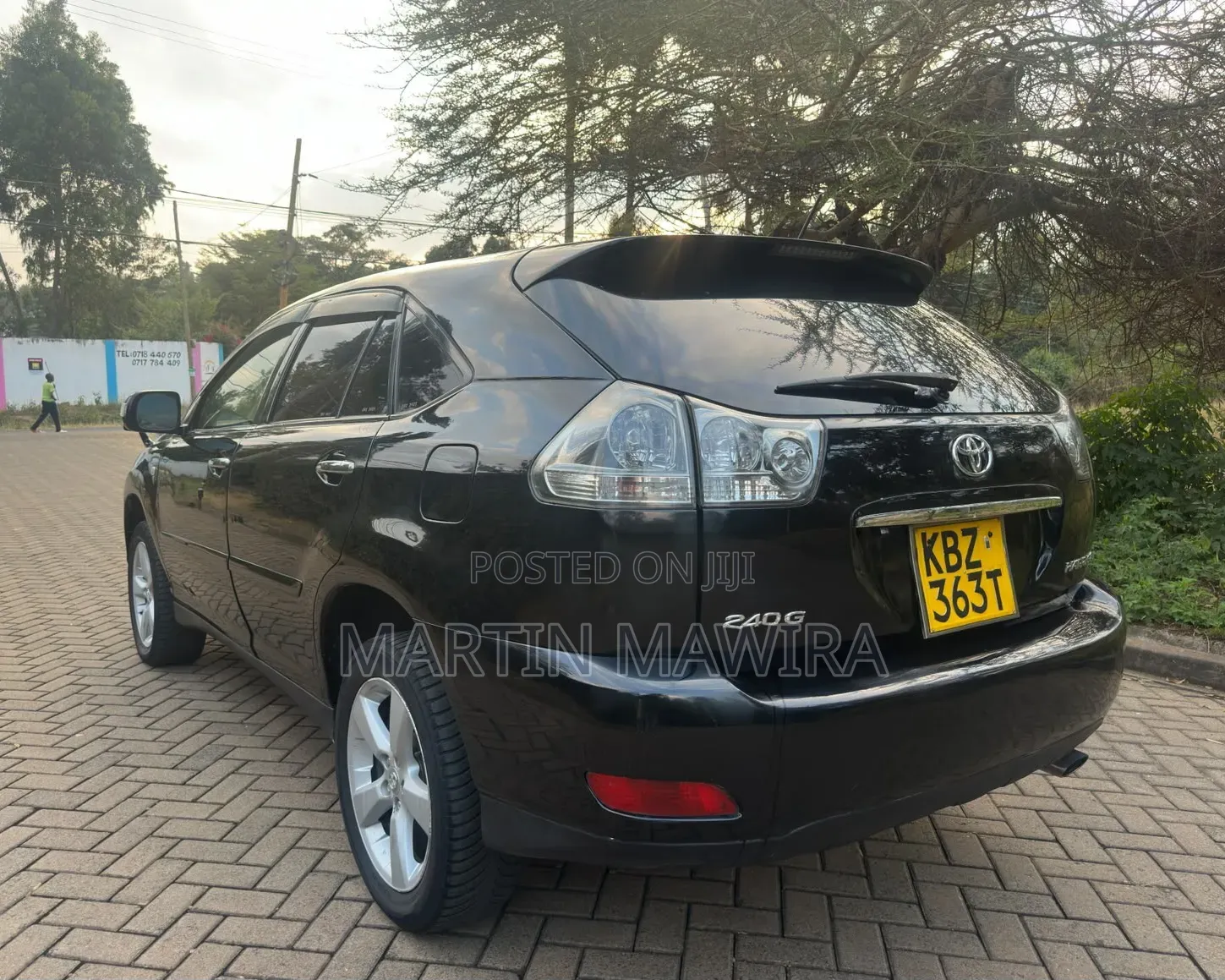 Toyota Harrier 2008 Black