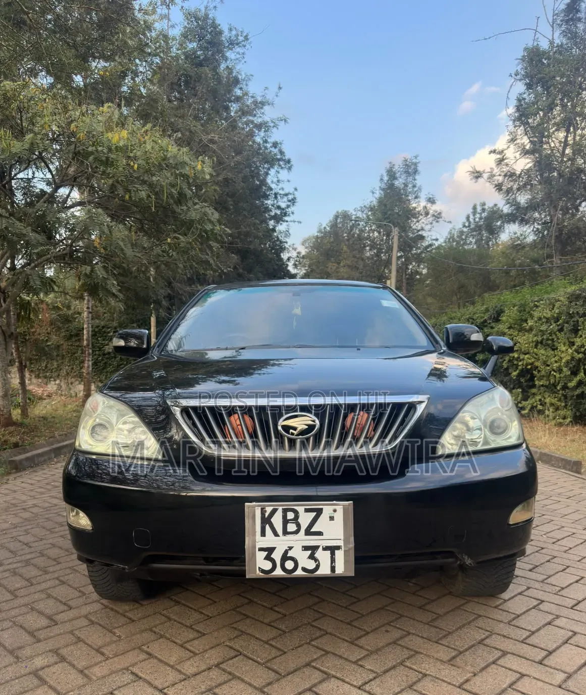 Toyota Harrier 2008 Black