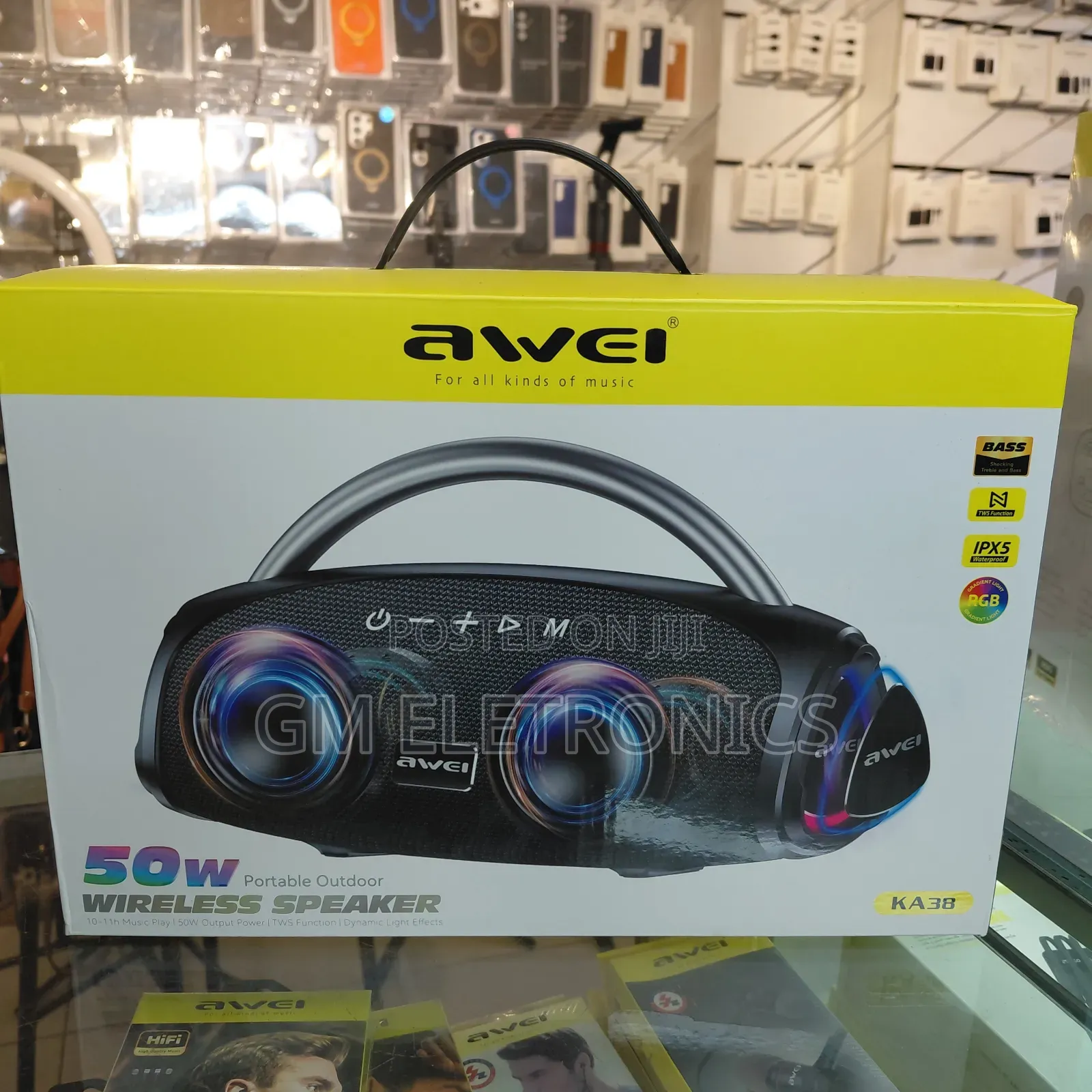 Awei KA38 50W Portable Wireless Speaker.