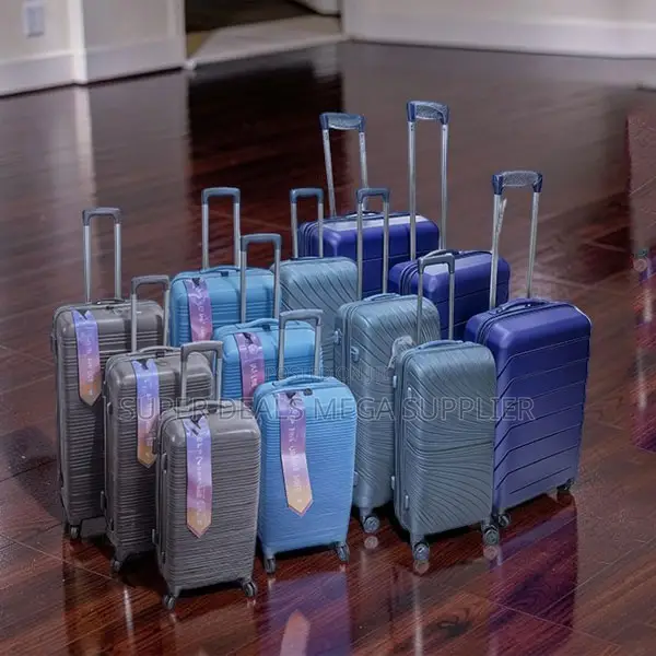 Business-Ready 3 in 1 Unbreakable Rubber Suitcase Travel Bags