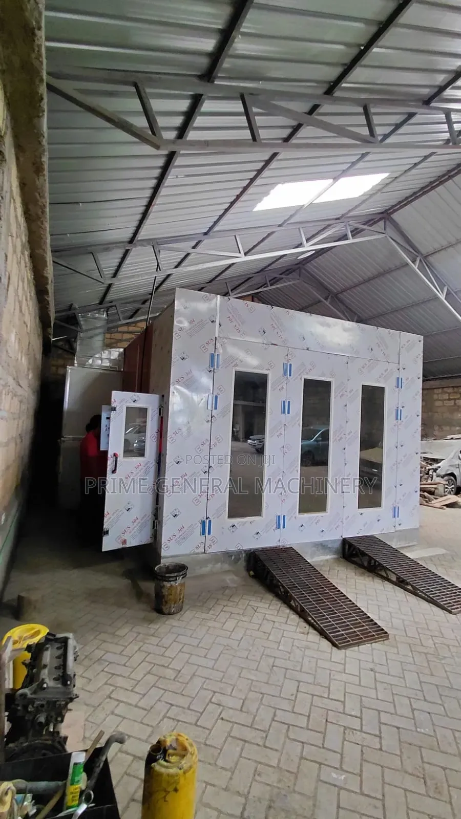 Electric Painting Booth