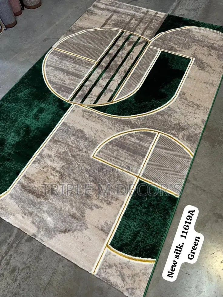 Modern Home 6 by 9 Silk Carpet