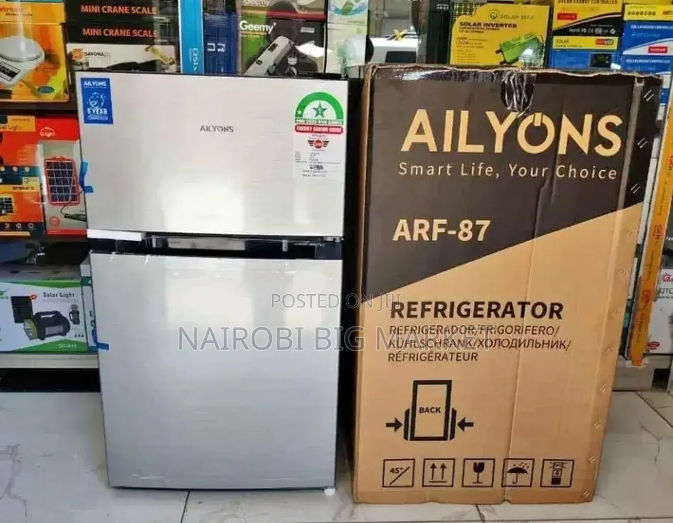 Ailyons Double Door Fridge ARF87