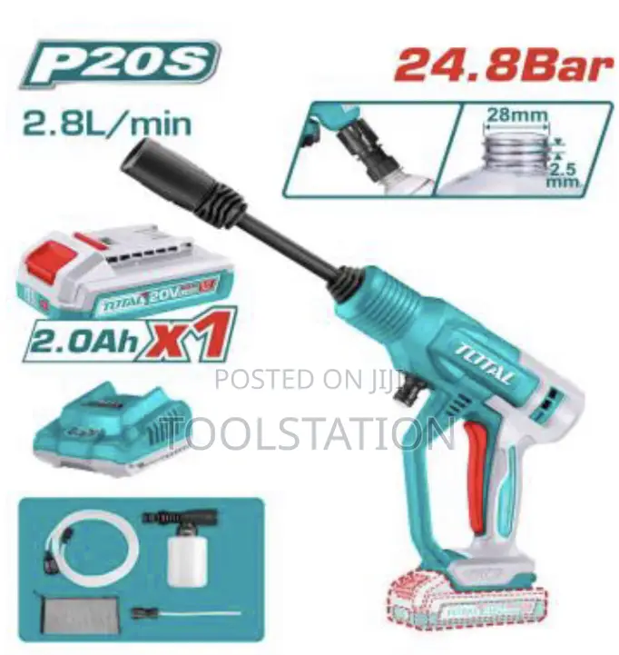Cordless Pressure Washer Complete With Battery and chargerTTPWLI2036
