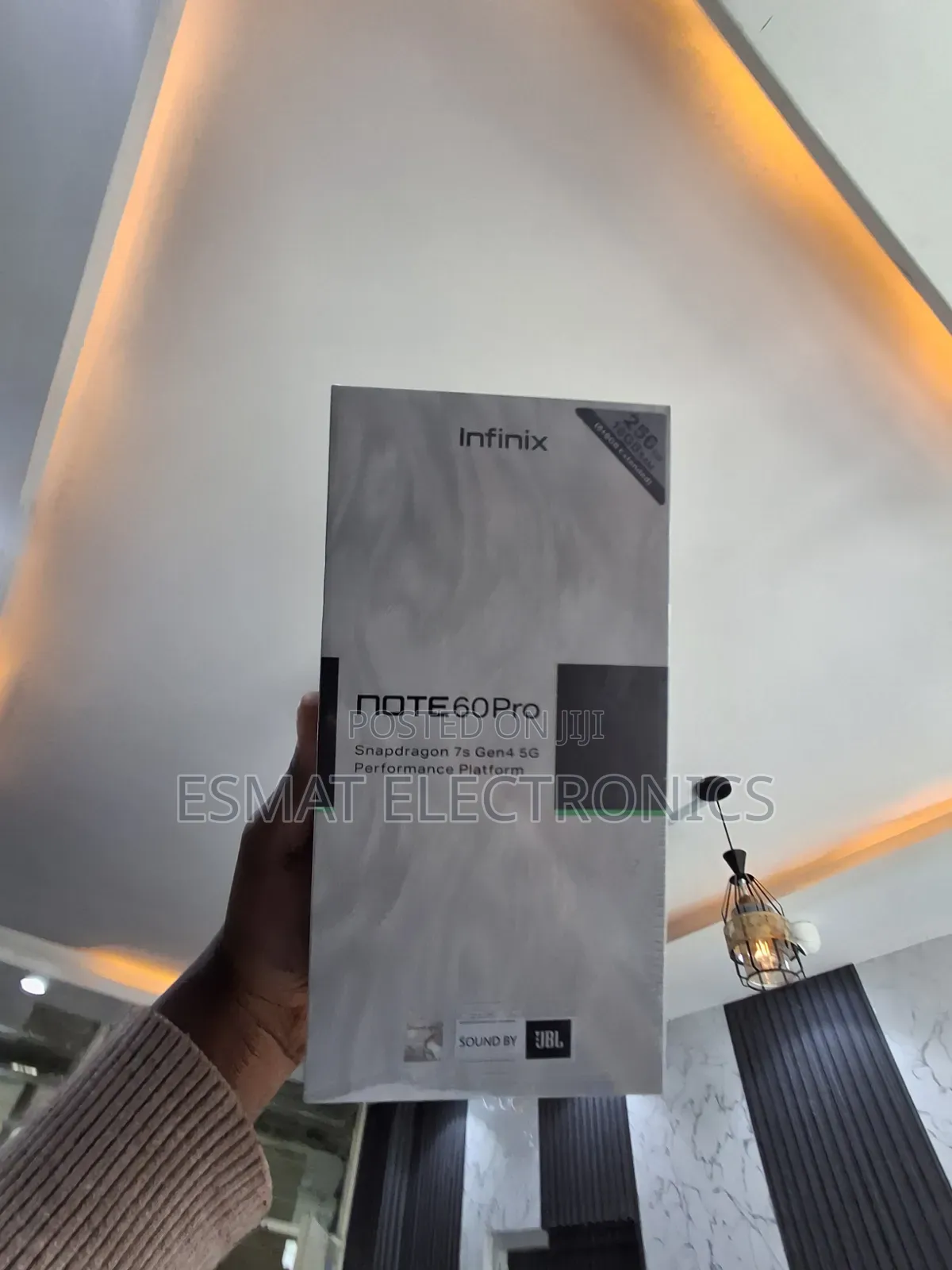 New Infinix Note 60 Pro 256 GB Black
