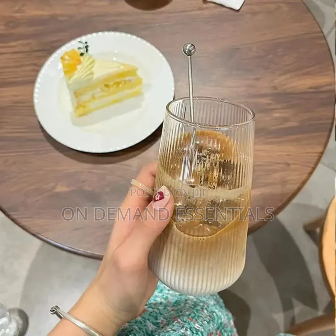 Ribbed High Glass