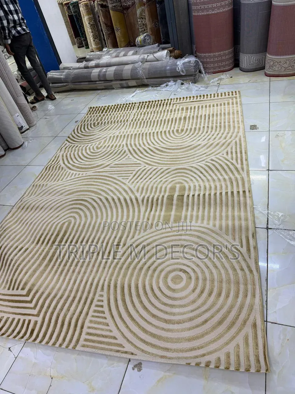 Offer Berlin 7 by 10 Turkish Carpet -Modern Living Homes