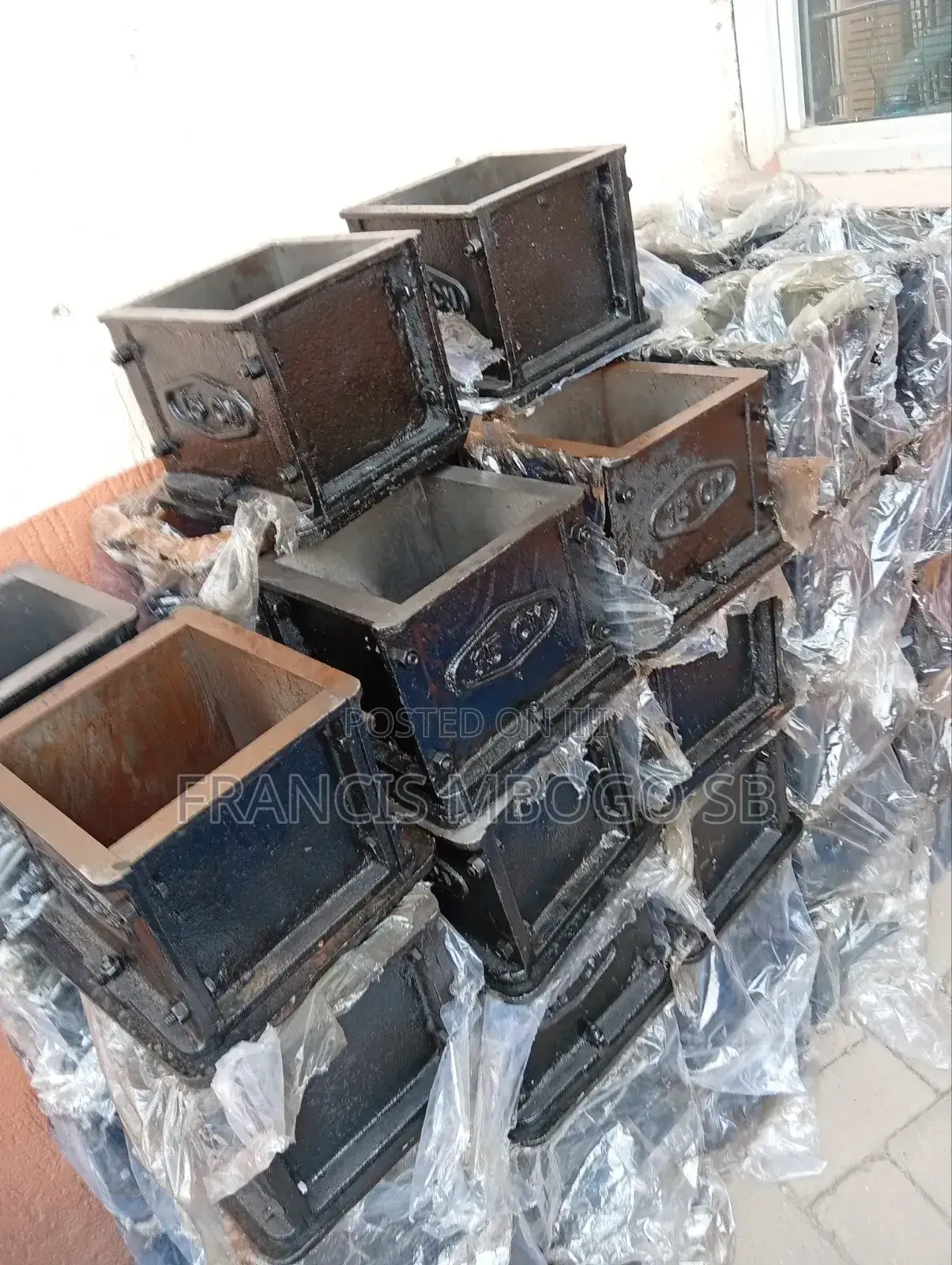 Cast Concrete Cube Moulds